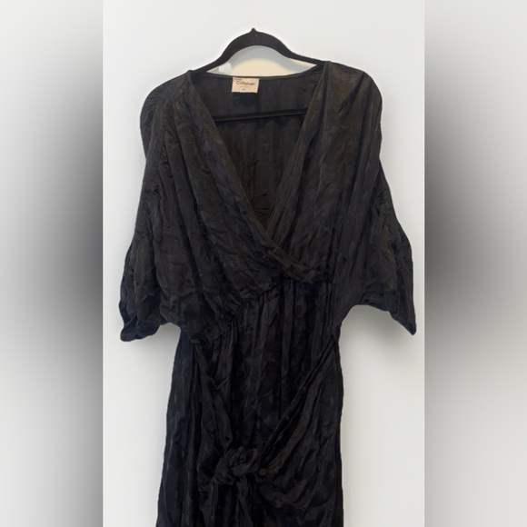 Revolve Callahan Wrap Sami Dress, Black size 2XL - Picture 7 of 16